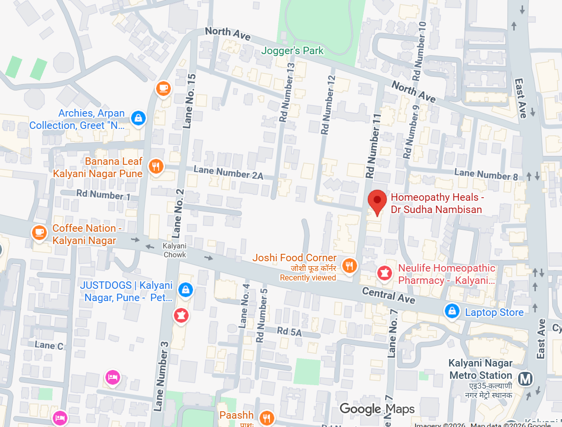 Homeopathy Heals Location in Pune